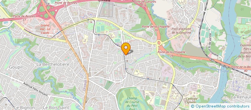 localisation de l'entreprise CLS BUSINESS à NANTES