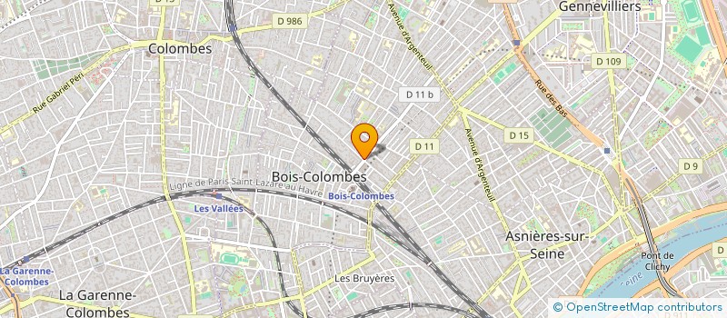 localisation de l'entreprise CLS CONDUITE à BOIS-COLOMBES