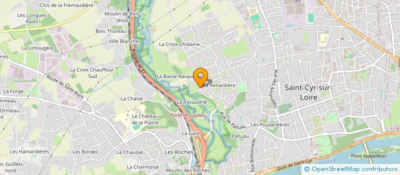 localisation de l'entreprise CLS FAMILY  TOURS