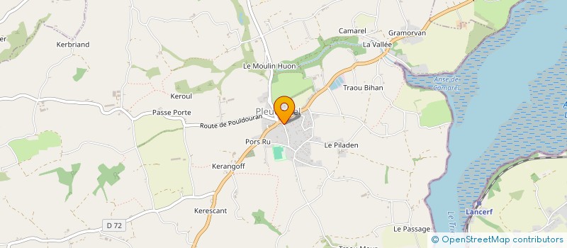 localisation de l'entreprise CLS FLEURY  PLEUDANIEL