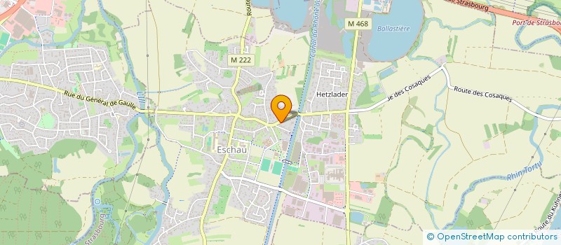 localisation de l'entreprise CLS IMMOBILIERE  ESCHAU