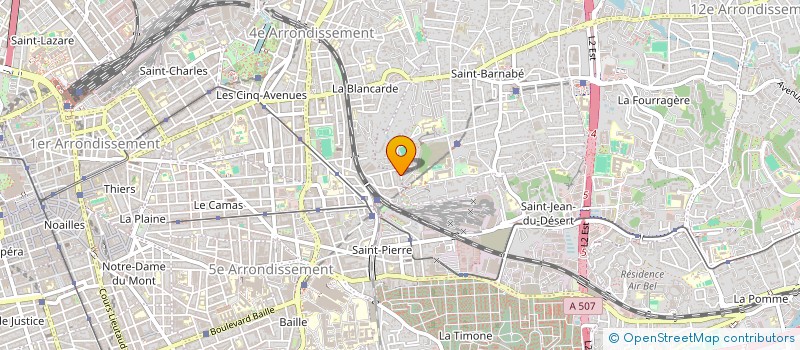 localisation de l'entreprise CLS INVEST à MARSEILLE