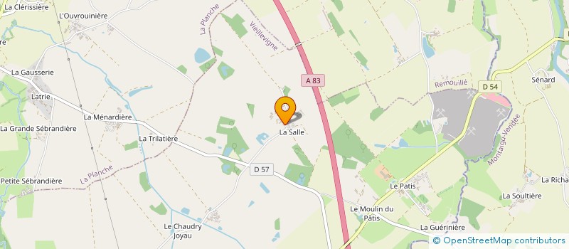 localisation de l'entreprise CLS INVESTMENT  VIEILLEVIGNE