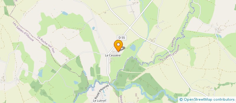 localisation de l'entreprise CLS ISOLATION à AIZENAY