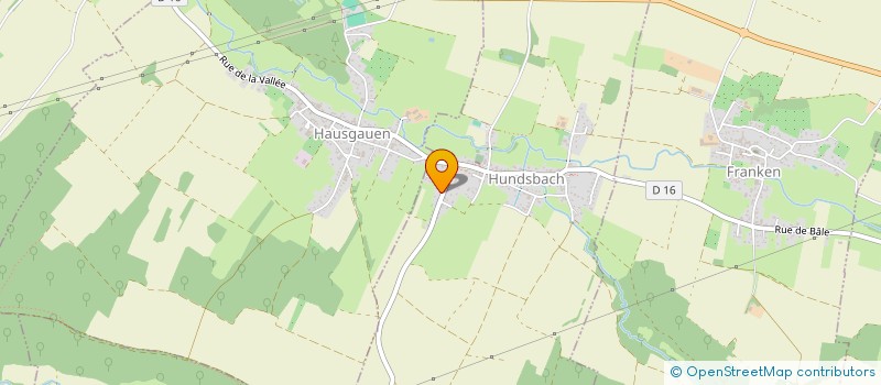 localisation de l'entreprise CLS PAYSAGE  HUNDSBACH