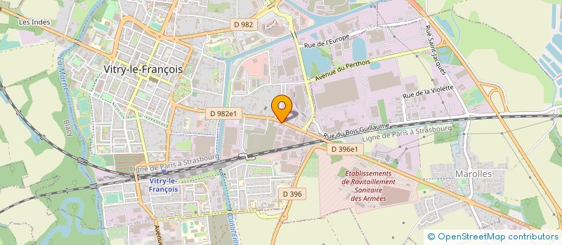 localisation de l'entreprise CLS PRO à VITRY-LE-FRANCOIS