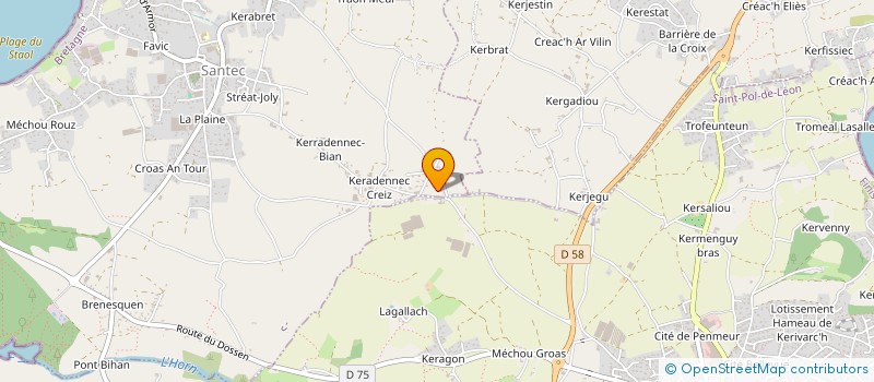 localisation de l'entreprise CLS SANTEC RENOVATION  SANTEC