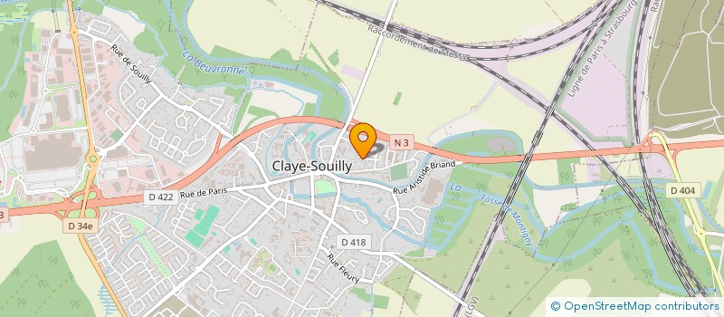 localisation de l'entreprise CLS VTC  CLAYE-SOUILLY