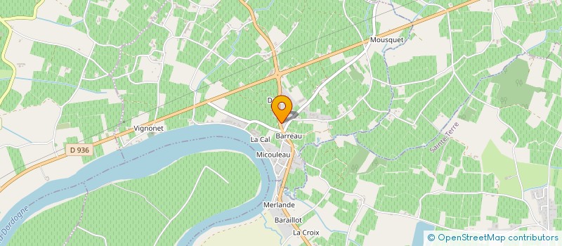 localisation de l'entreprise CLSH DE VIGNONET à VIGNONET