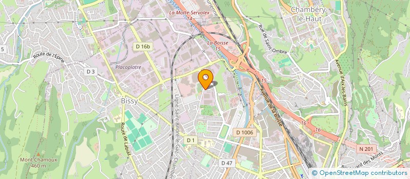 localisation de l'entreprise CLSMP  CHAMBERY