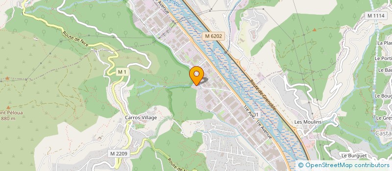 localisation de l'entreprise CLSS à CARROS