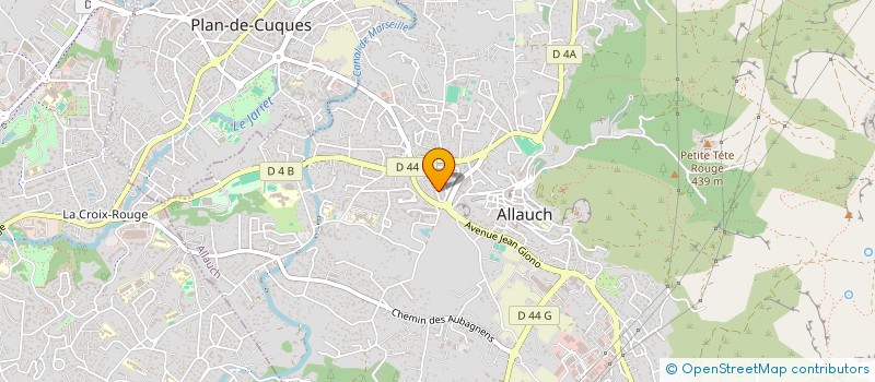 localisation de l'entreprise CLT  ALLAUCH