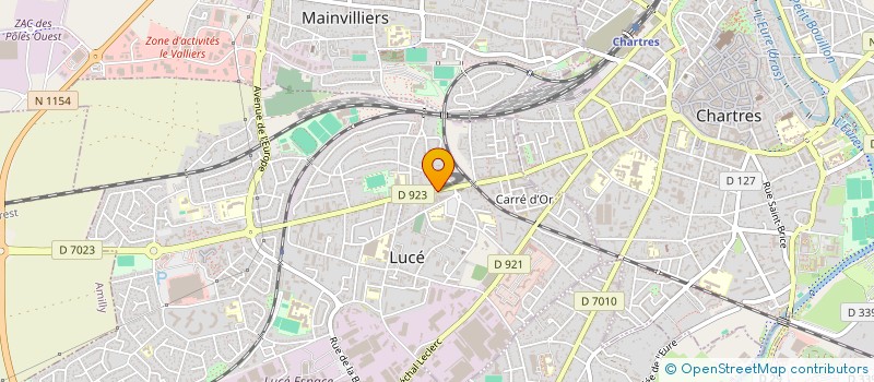 localisation de l'entreprise CLT à LUCE
