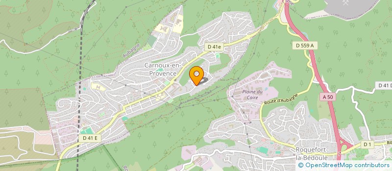 localisation de l'entreprise CLT  CARNOUX-EN-PROVENCE