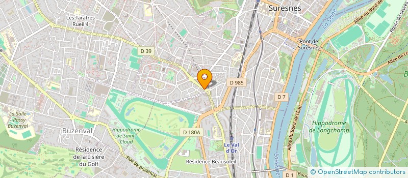 localisation de l'entreprise CLT DRIVE à SURESNES