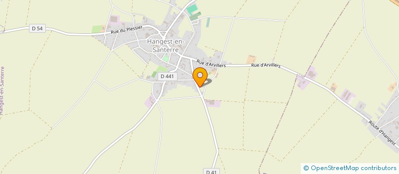 localisation de l'entreprise CLT IMMO  HANGEST-EN-SANTERRE