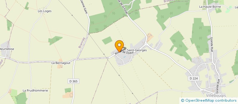 localisation de l'entreprise CLT INVEST  VILLEBOUGIS