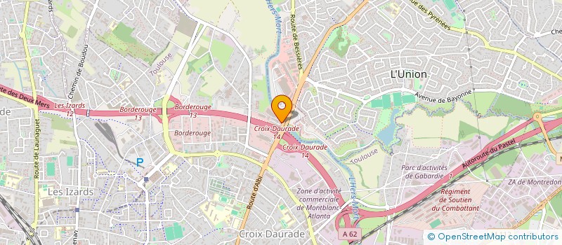 localisation de l'entreprise CLT SPECTACLES  TOULOUSE