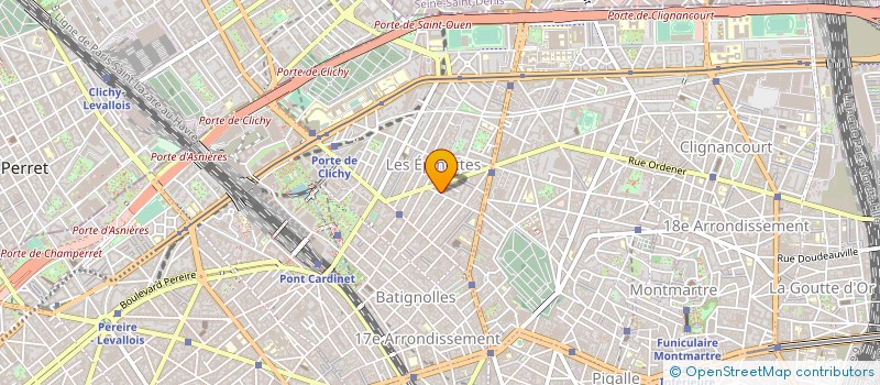localisation de l'entreprise CLT TELECOM à PARIS