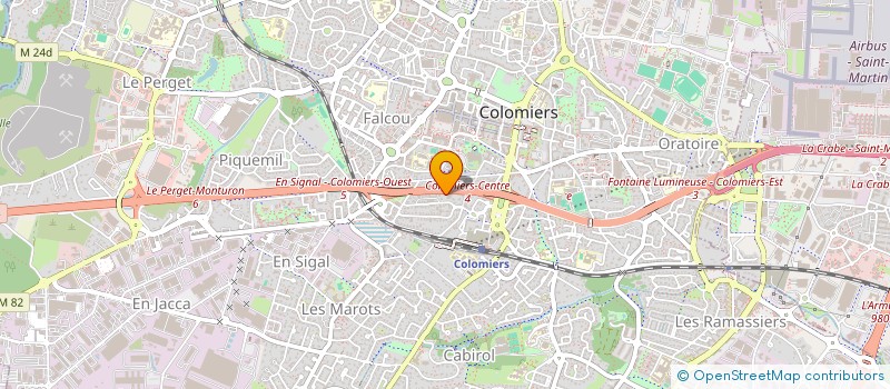 localisation de l'entreprise CLT VELO PYRENEES à COLOMIERS