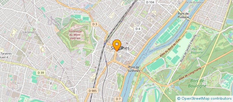 localisation de l'entreprise CLTN CORP à SURESNES