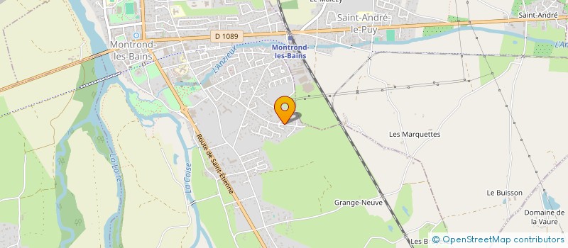 localisation de l'entreprise CLTR à MONTROND-LES-BAINS