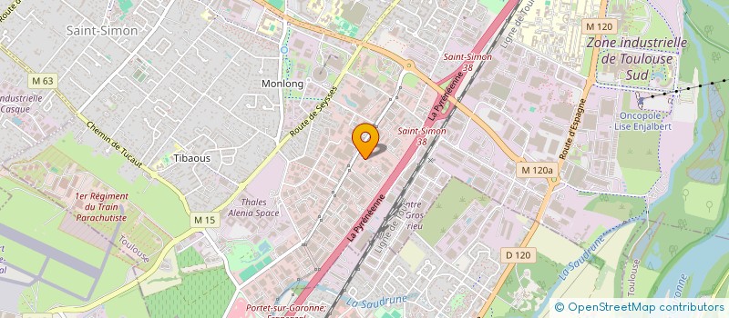 localisation de l'entreprise CLTW  TOULOUSE