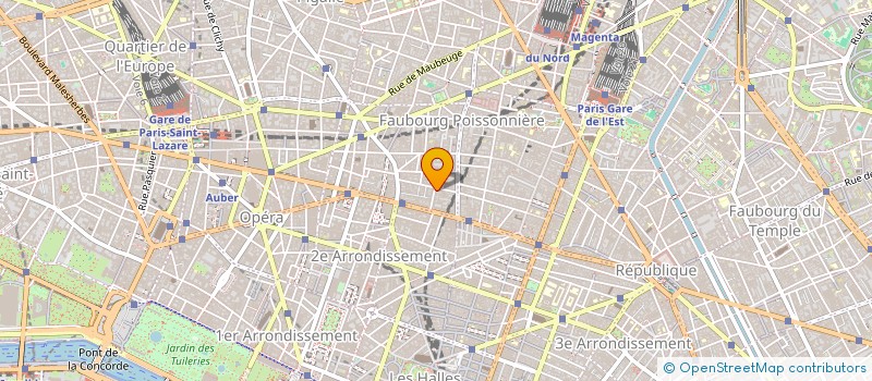 localisation de l'entreprise CLUB 14 à PARIS