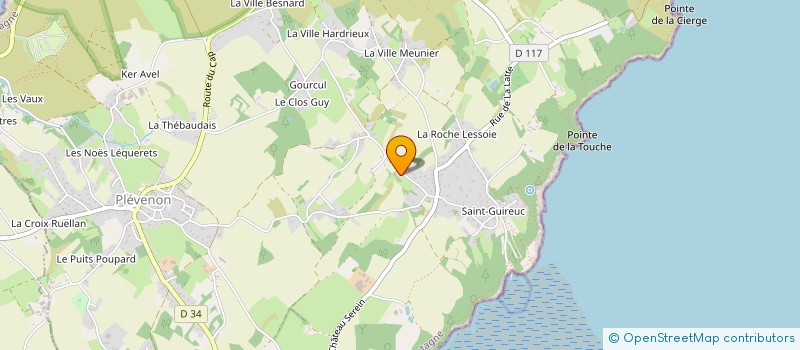 localisation de l'entreprise CLUB 14  FREHEL