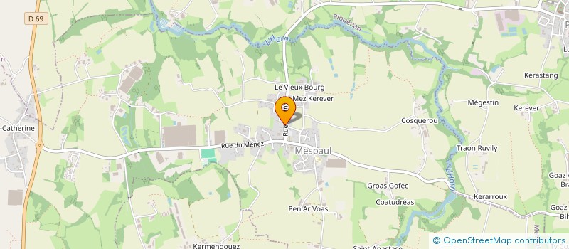 localisation de l'entreprise CLUB 156  MESPAUL