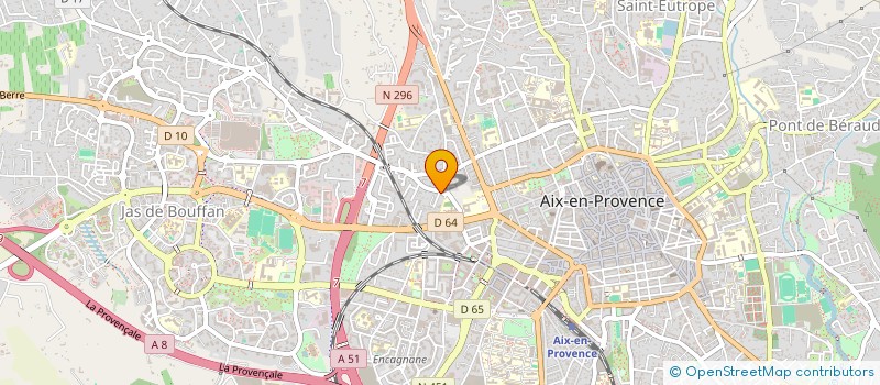 localisation de l'entreprise CLUB 20/20  AIX-EN-PROVENCE