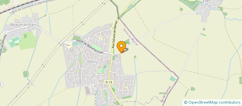 localisation de l'entreprise CLUB 310  OTHIS