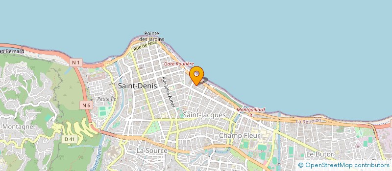 localisation de l'entreprise CLUB 3E AGE DE SAINT JACQUES à SAINT DENIS