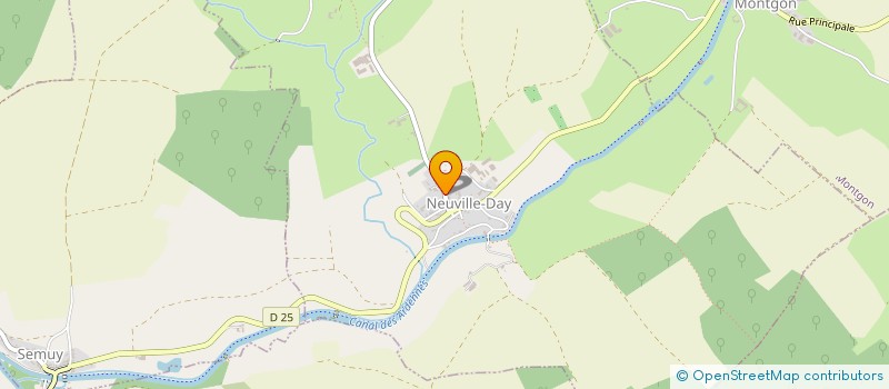 localisation de l'entreprise CLUB 3E AGE VIVRE ENSEMBLE  NEUVILLE-DAY