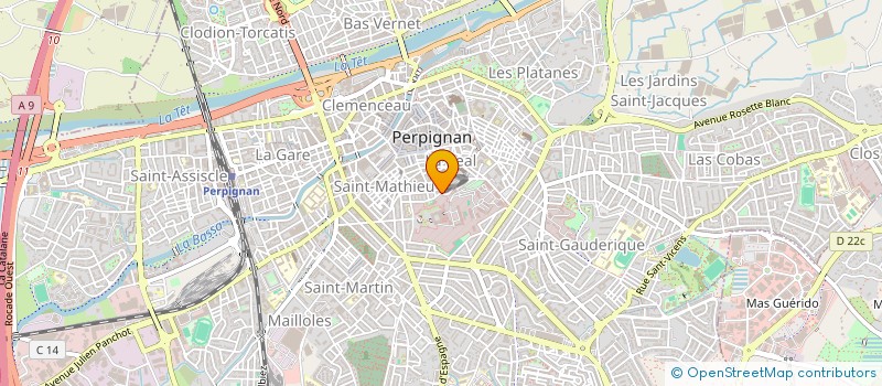 localisation de l'entreprise CLUB 3EME AGE MAJORQUE à PERPIGNAN