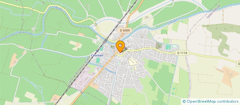 localisation de l'entreprise CLUB 3IEME JEAN CAMP  SALLES D'AUDE