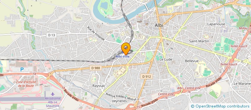 localisation de l'entreprise CLUB 41 FRANCAIS - ALBI 119 à ALBI