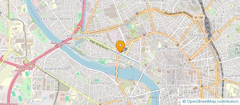 localisation de l'entreprise CLUB 72 à TOULOUSE