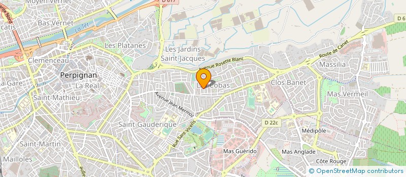 localisation de l'entreprise CLUB 89 à PERPIGNAN