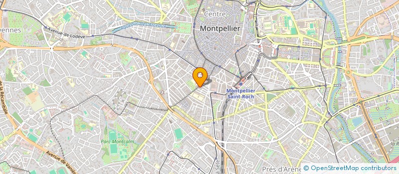 localisation de l'entreprise CLUB à MONTPELLIER