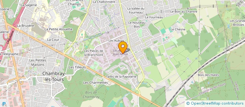 localisation de l'entreprise CLUB A GRAND OUEST  SAINT-AVERTIN