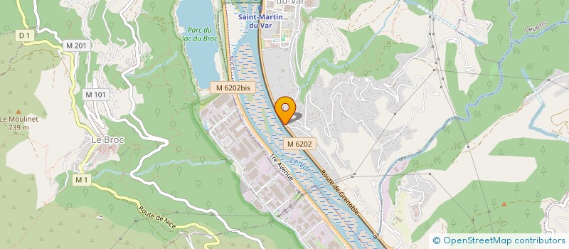 localisation de l'entreprise CLUB A L'ANCIENNE  SAINT-MARTIN-DU-VAR