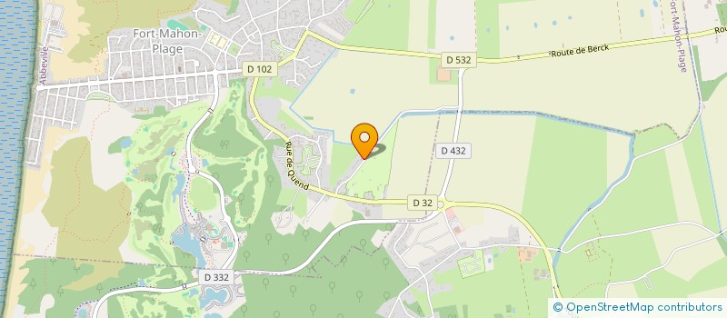 localisation de l'entreprise CLUB ACCUEIL ET AMITIE  FORT-MAHON-PLAGE