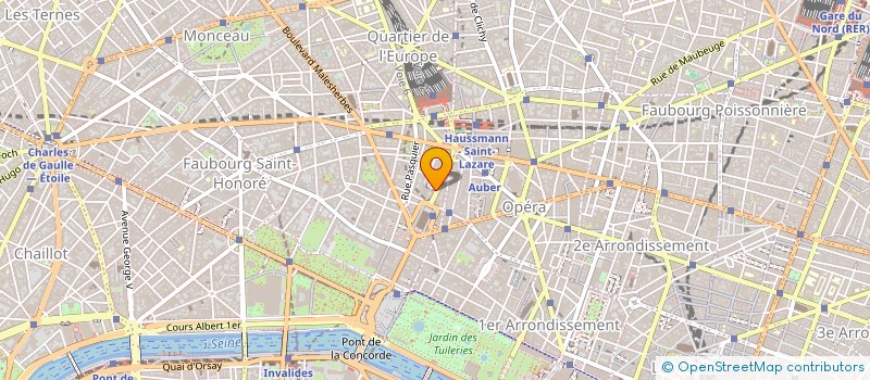 localisation de l'entreprise CLUB ACHAT à PARIS