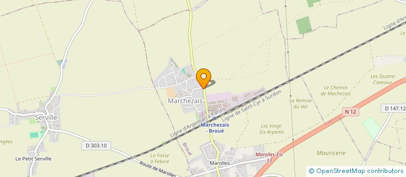 localisation de l'entreprise CLUB ACTIVITE PHISYQUE ET SPORTIVE à MARCHEZAIS