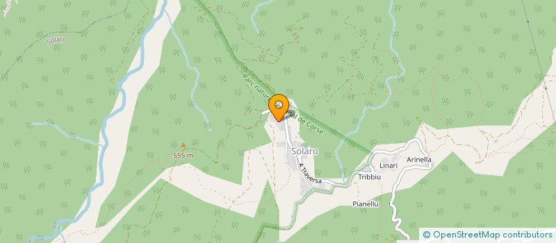 localisation de l'entreprise CLUB AERO DU FIUM'ORBU CORSE à SOLARO