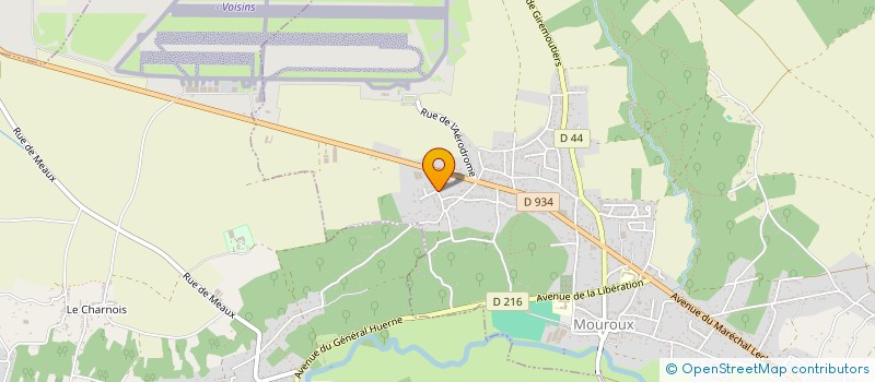 localisation de l'entreprise CLUB AERO FORMATION à LOGNES