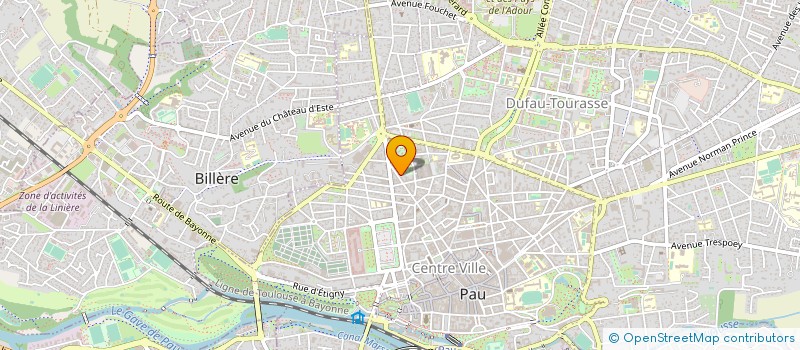 localisation de l'entreprise CLUB AEROMODELISTE DE L AGGLOMERATION PALOISE ( CAAP 64 ) à PAU