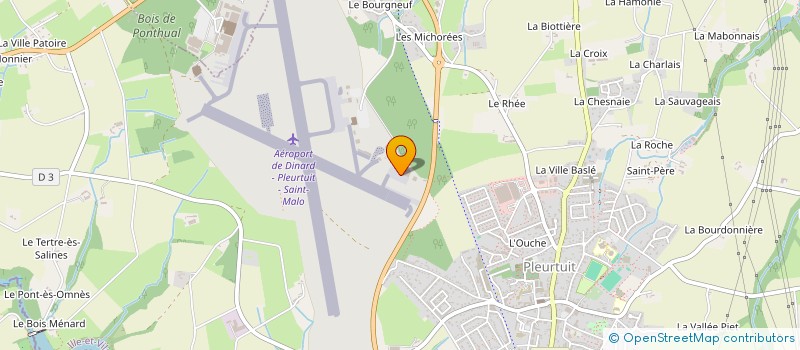 localisation de l'entreprise CLUB AEROMODELISTE DE PLEURTUIT  PLEURTUIT