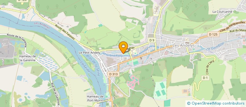 localisation de l'entreprise CLUB AEROMODELISTE DES ANDELYS  LES ANDELYS